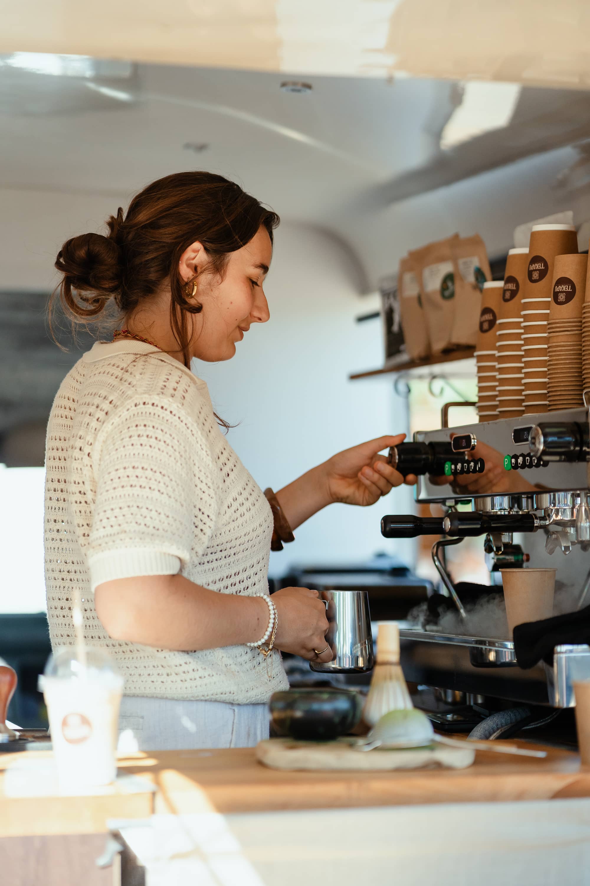 Préparation café
